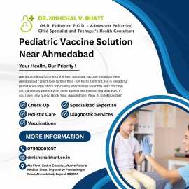 Pediatric Vaccine Solution Near Ahmedabad, Ahmedabad