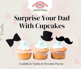 Order Your Custom Fathers Day Cup Cakes From Nidha, Cambridge