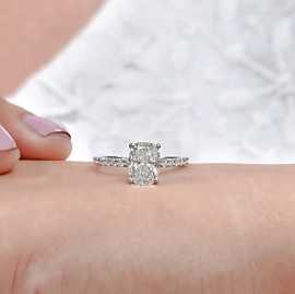 Lab Grown Solitaire Engagement Rings in New York, $ 500