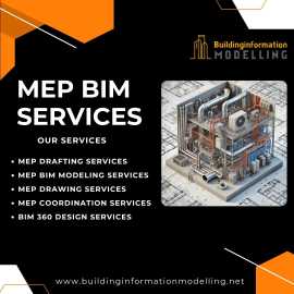 Get Best MEP BIM Services In California, Los Angeles