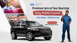 Monthly Car Wash Plan @ ₹1099 – Doorstep Service, Lucknow