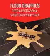 Vibrant Custom Floor Decals by SpeedPro, Blountville