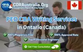 PEO CBA Writing Services - in Ontario (Canada) by CDRAustralia.Org, Waterloo