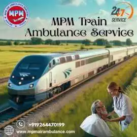 Choose MPM Train Ambulance Service in Patna, Patna