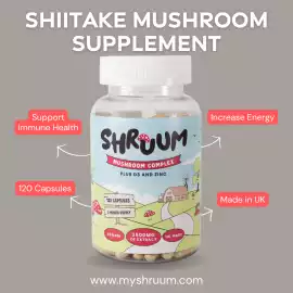 Shop for Shiitake Mushroom Capsules United Kingdom, £ 20