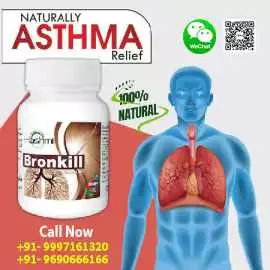 Bronkill Capsule for Herbal Breathing Support, Amroha