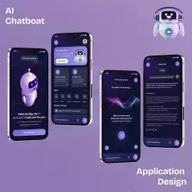 AI Chatbot Mobile App Portfolio Page, Dover