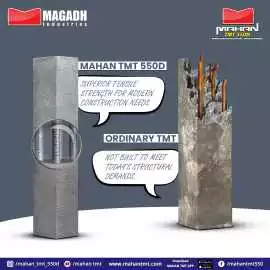 Mahan TMT 550D vs Ordinary TMT Bars, Patna