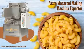 Trusted Pasta Macaroni Making Machine Exporter, Noida