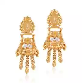 Vintage & Second Hand Gold Earrings | 22ct Ant, £ 0