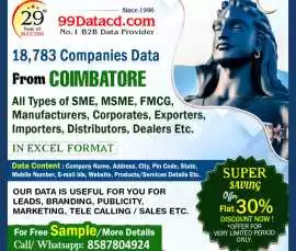 Coimbatore Companies List for B2B Growth, Delhi
