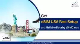 eSIM USA: Your Hassle-Free Data Plan from Airport, London