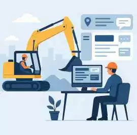 Smart Ticket Management System for Excavators, Clarence