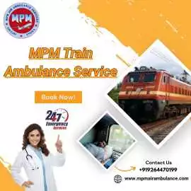 Book MPM Train Ambulance Services in Siliguri, Siliguri