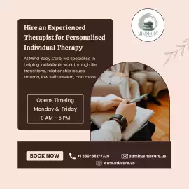 Hire an Experienced Therapist for Personalised , Campbell