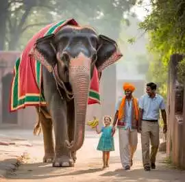 Elephant Sanctuary Jaipur Offers Unforgettable , Jaipur