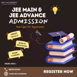 Crack JEE with SKV IIT-JEE/NEET/Foundation , Lucknow