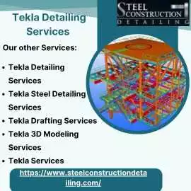 Excellent Tekla Detailing Services in USA., Austin