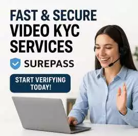 Fast & Secure Video KYC Services by Surepass, New Delhi