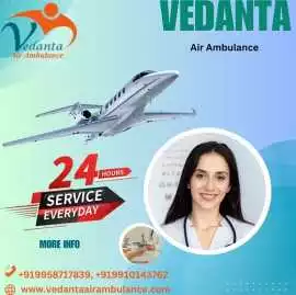 Take Luxury Vedanta Air Ambulance in Bhopal, Bhopal
