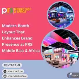Bespoke Exhibition Stands for PRS Middle East, Dubai