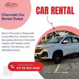 Chevrolet Car Rental in Dubai, Dubai