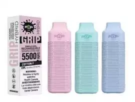 Pop Hybrid Grip 5500 Puff Rechargeable Vape Device, Etobicoke