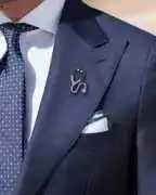 Royal Lapel Pin for Traditional Attire, Gurgaon