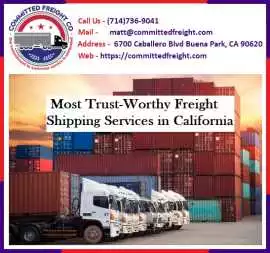 Fast & Reliable Freight Services Across Califo, Buena Park
