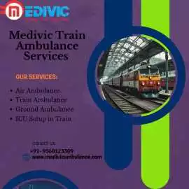 Medivic Train Ambulance Service in Patna , Patna