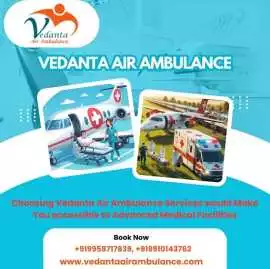 Get Vedanta Air Ambulance Service in Bhopal, Bhopal