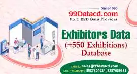 Verified 1.61 lac Exhibitors Database, Delhi