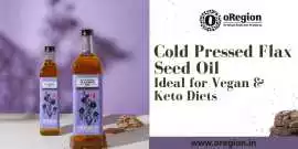 Cold Pressed Flax Seed Oil – Ideal for Vegan, Wardha