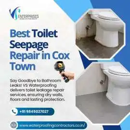 Best Toilet Seepage Repair in Cox Town, Bengaluru