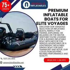Rugged Inflatable Boats for Adventure, Fishing & E