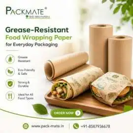 Grease-Resistant Food Wrapping Paper for Everyday , New Delhi