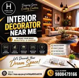 Modern Interior Decorator Near Me, Firozabad