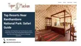 Top Resorts Near Ranthambore National Park