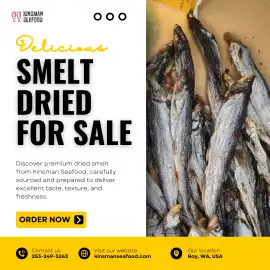 Premium Dried Smelt for Sale | Kinsman Seafood, Roy