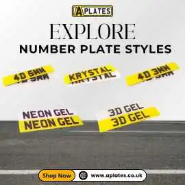 Explore Number Plate Styles for Every Vehicle