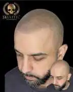 Hair Tattoo & Hairline Tattoo for Men | Skulltec, Paisley
