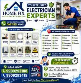 24/7 Electrician Services in Ahmadabad, Ahmedabad
