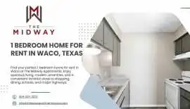 Modern 1 Bedroom Home for Rent in Waco Near Local , Texas City