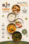 Best Tiffin Service in Indore |Bjt ke Samose, Indore