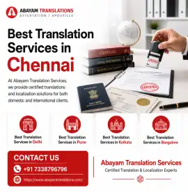 Best Translation Services in Chennai | Certified &, Chennai