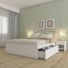 Buy Double Beds with Storage Online at Studio Kook, ₹ 27,911