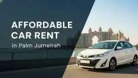 Car Rental in Palm Jumeirah | Prox Cars, Dubai