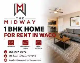 1 BHK Home for Rent in Waco, TX | Affordable Livin, Waco