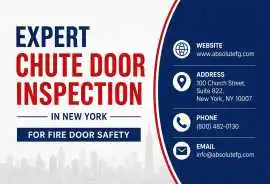Expert Chute Door Inspection in New York, New York