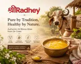 Buy Pure A2 Cow Ghee Online - Authentic A2 Bilona , ¥ 1,150